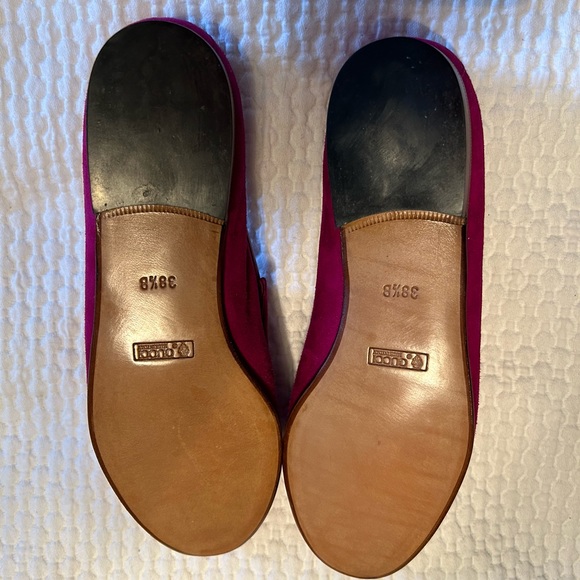 Vintage Pink Suede Gucci Loafers - Picture 6 of 9